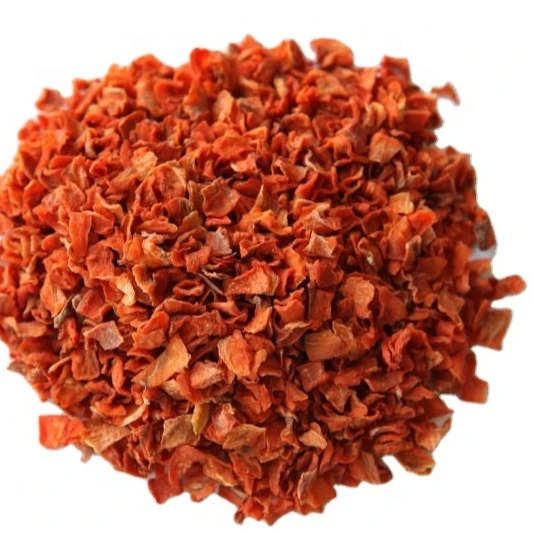 dehydrated  carrot  dices
