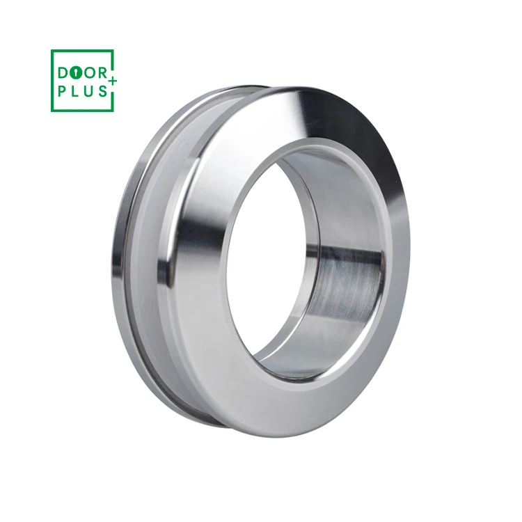 Doorplus Glass Bathroom Accessories Stainless Steel Small One Sided Round Glass Shower  Door Knob