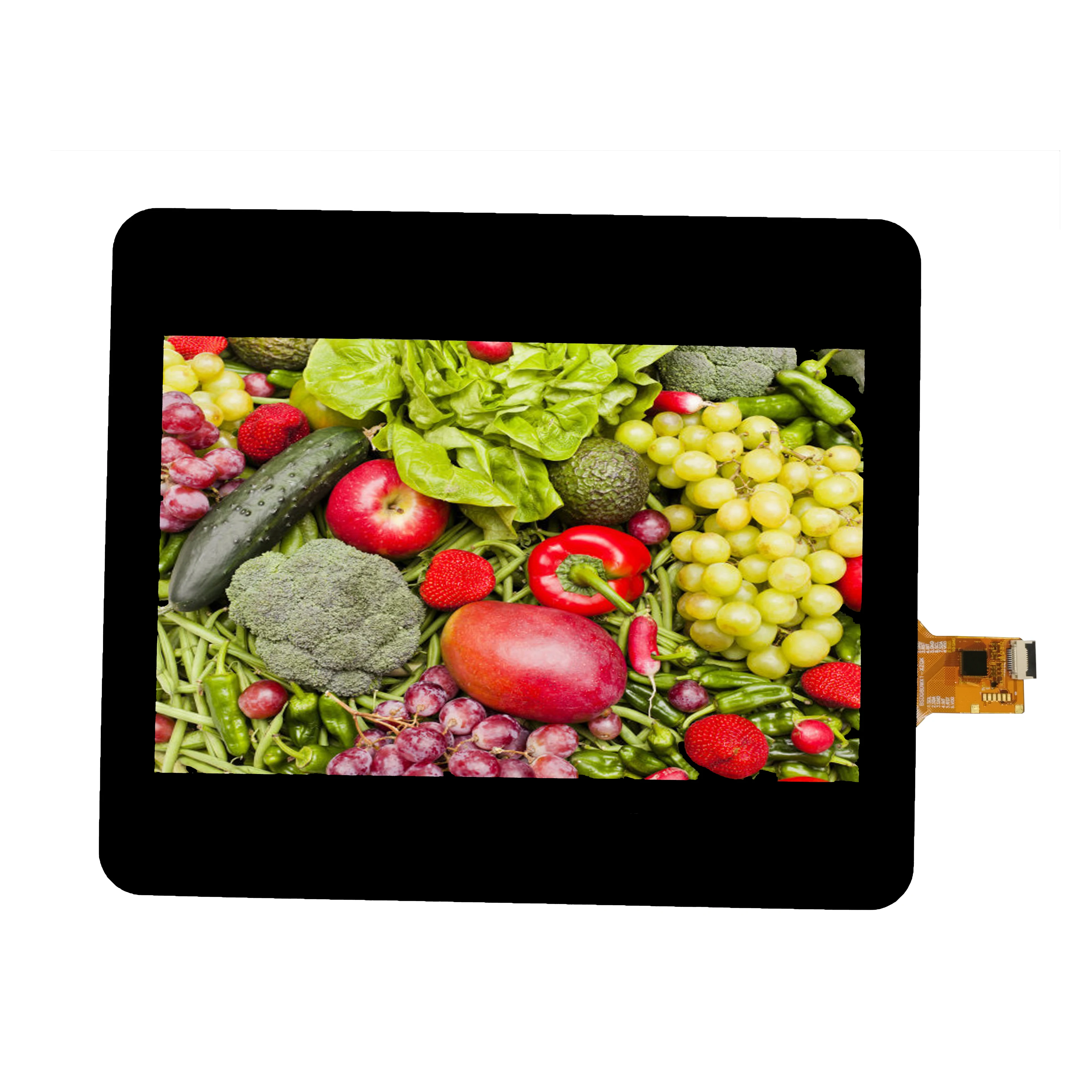 Bestar OEM 8.0 inch TFT Display Touch Module Panel Kits TLCM PCAP 600nits 1280*800 IPS LVDS for Medical Use