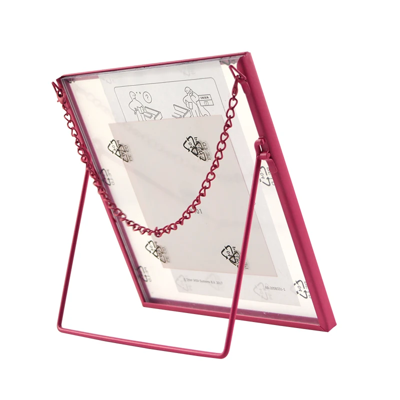 Photo Picture Frame Metal Aluminum Alloy with Glass or Plexiglass 4 Color A0 A1 A2 A3 A4 8X10 11X14 Inch Photo Frame