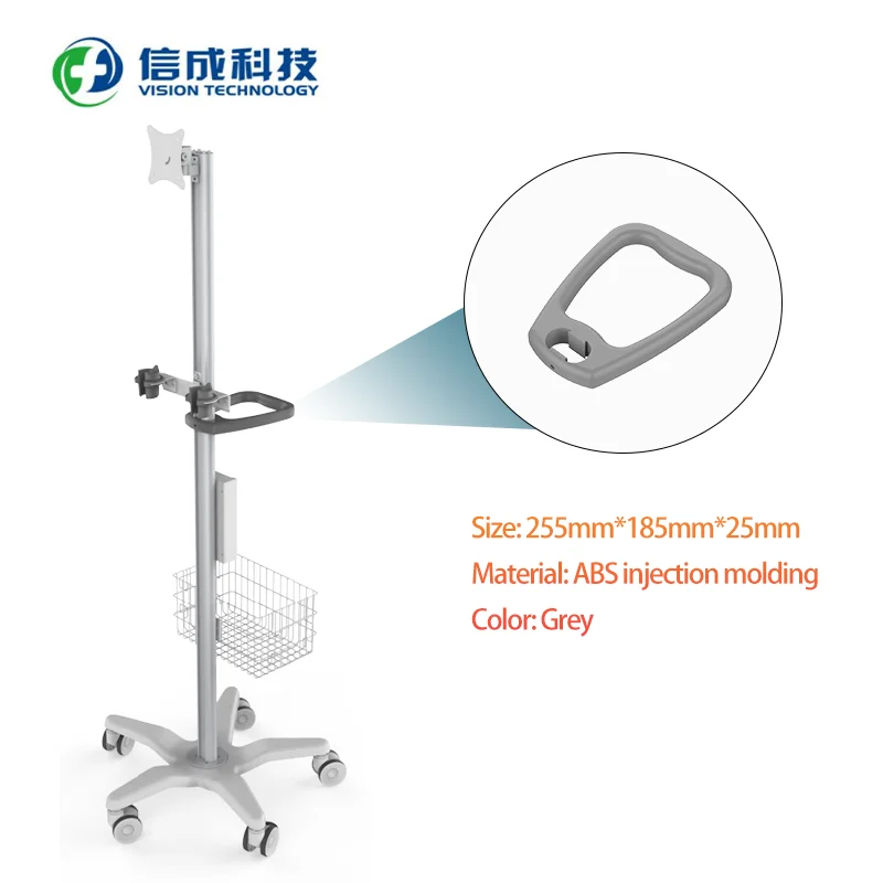 Portable portable trolley hospital  Hospital five-wheeled mobile cart  Factory high quality support OEM/ODM customization