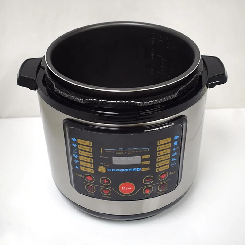 High Quality Household Electric Pressure Cooker Stainless Steel Kitchen Multifunction rice cookers 6L multi-cooker with CE ROHS