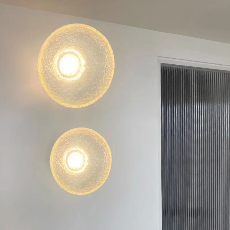 New Resin Transparent Decorative Wall Lamp for Living Room Bedroom Aisle Wall Lamp