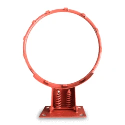 Hot sale portable movable steel basketball frame rim steel basketball hoop with net