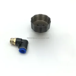 EFT 10L 16L medicine water tank outlet  cover with connector for 8mm/10mm/12mm water pipe  pneumatic agricultural spraying