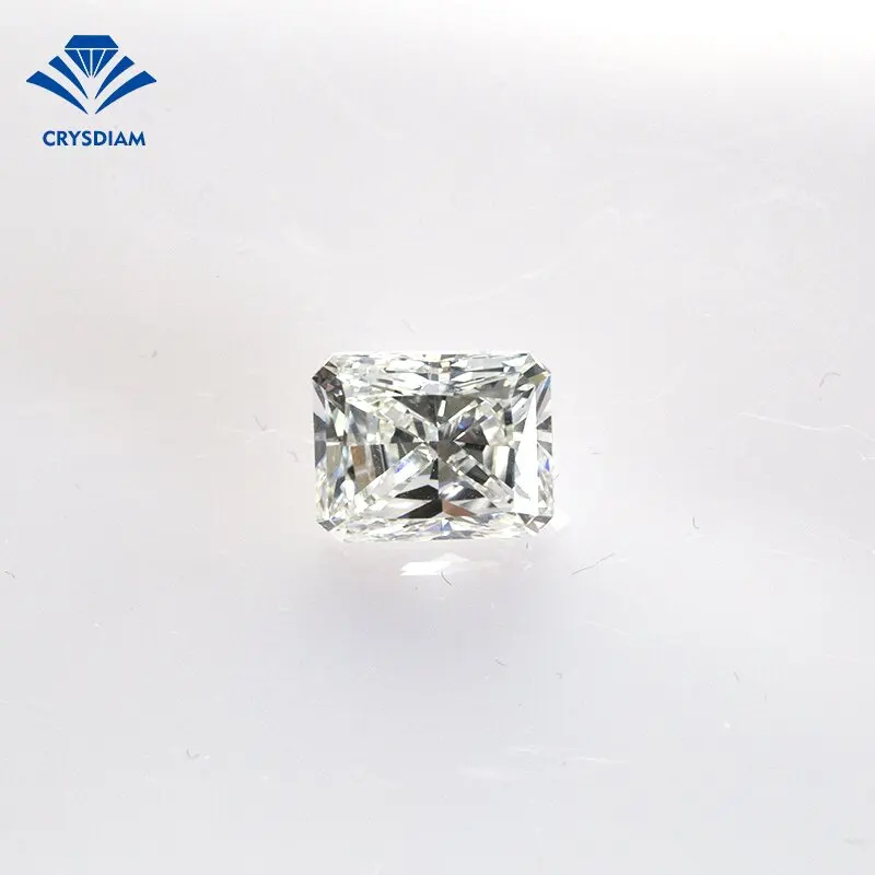 CRYSDIAM Radiant Cut SI2 loose diamonds natural india wholesale diamonds cvd diamond price
