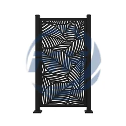 Privacy aluminum screen