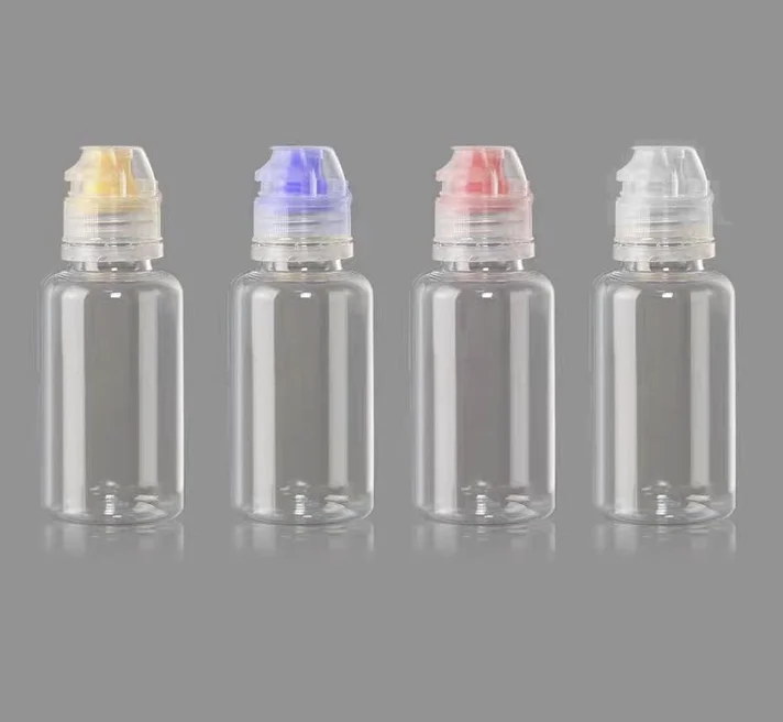 Plastic Honey Squeeze Bottle Travel Condiment Dispenser Flip Top Reusable/Refillable/Leakproof Little to-go Containers