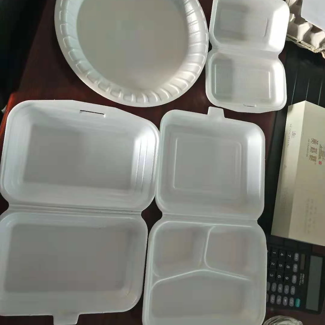 ps foam disposable dish and lunch box machine