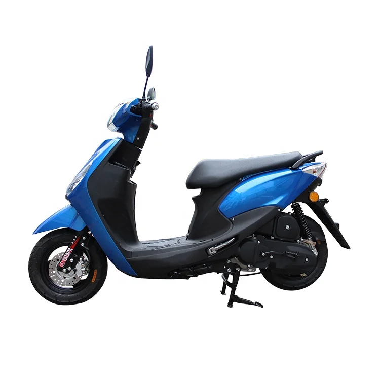 Factory Cross-border Adult Takeout Vehicle Gas Motorcycle Two Wheel Battery Car Gas Bicycle Mopad Scooter 125cc Gas
