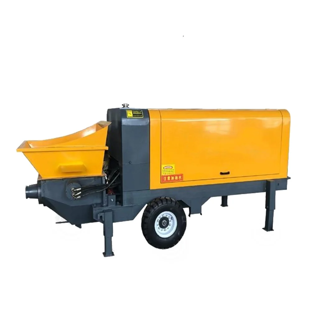 Factory direct sales mini concrete pump diesel diesel concrete pumping machine