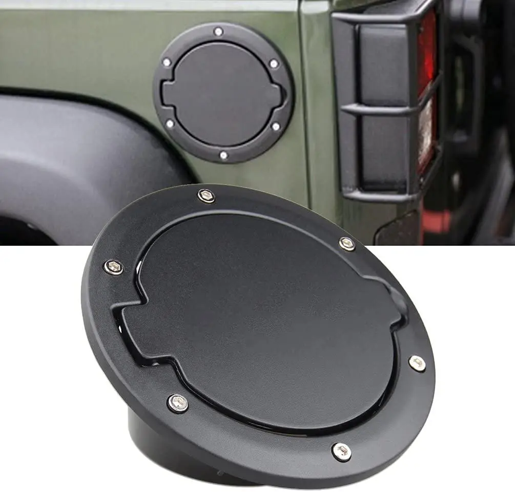 Топливный наполнитель, дверной замок, крышка бензобака для Jeep Wrangler Accessories 2007-2018 JK Unlimited Rubicon Sahara