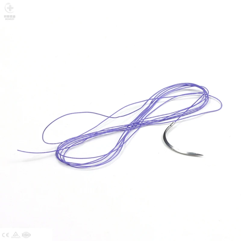 Disposable Surgical Black Braided Silk Suture