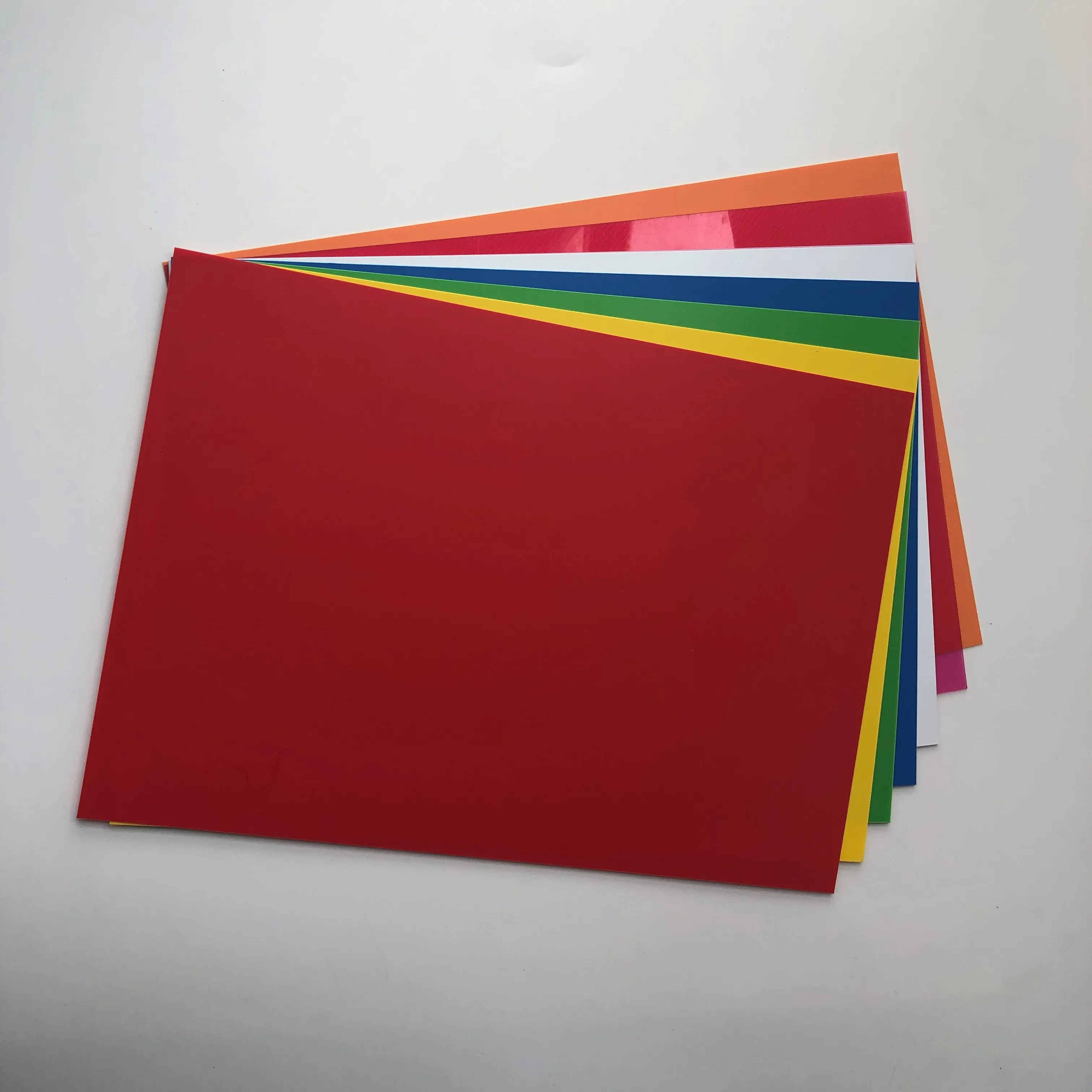 
supply colored mylar Sheet for printing, thermoforming,vacuum forming 