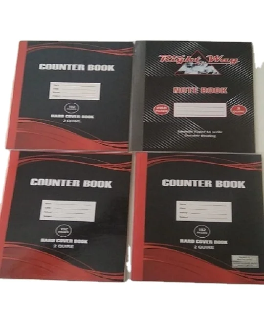 College Ruled Counter Books 192 pages for Students and office use