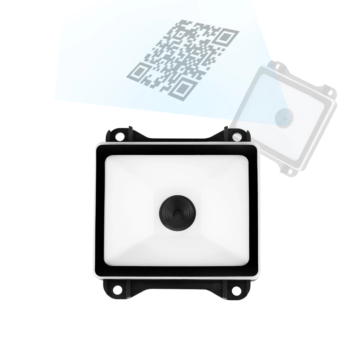 MS-7710 2D Barcode Scanner Module Fixed Mount Recessed 1D Qr Barcode Reader Module for Finance Healthcare