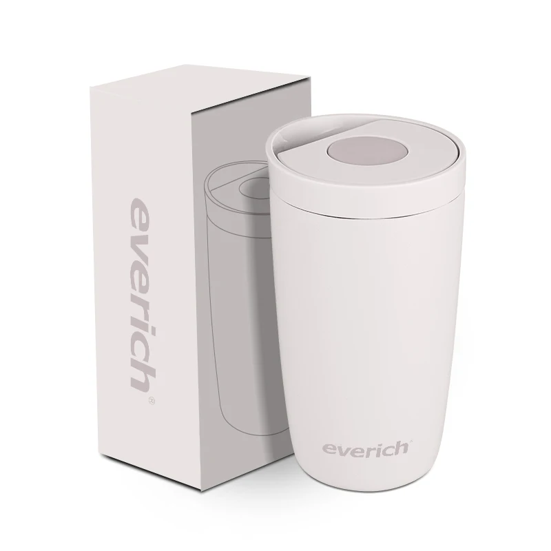 2024 Wholesale Reusable New Product Stainless Steel Custom Double Wall Coffee Cups Coffee Mug with Lid