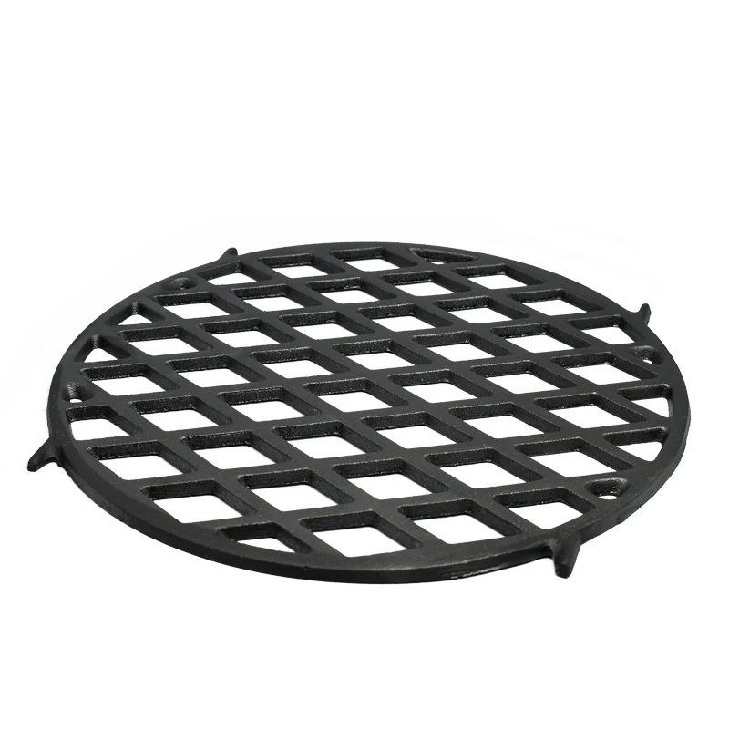 Four Noses Round Cast Iron Grill Grid BBQ Grill Grates Net