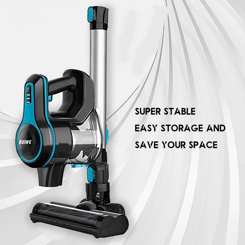 Shiny XL-619A Smart Appliances Dry Type 130W DC Motor Battery Detachable  Wireless Household Handheld Vacuum Cleaner