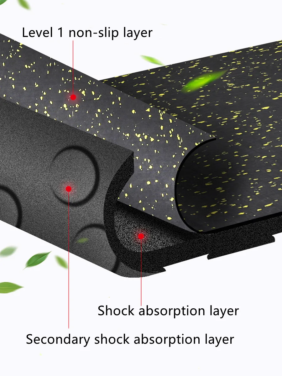 OBL Commercial home gym floor extra thick exercise Cheap EPDM  yoga gym floor mat