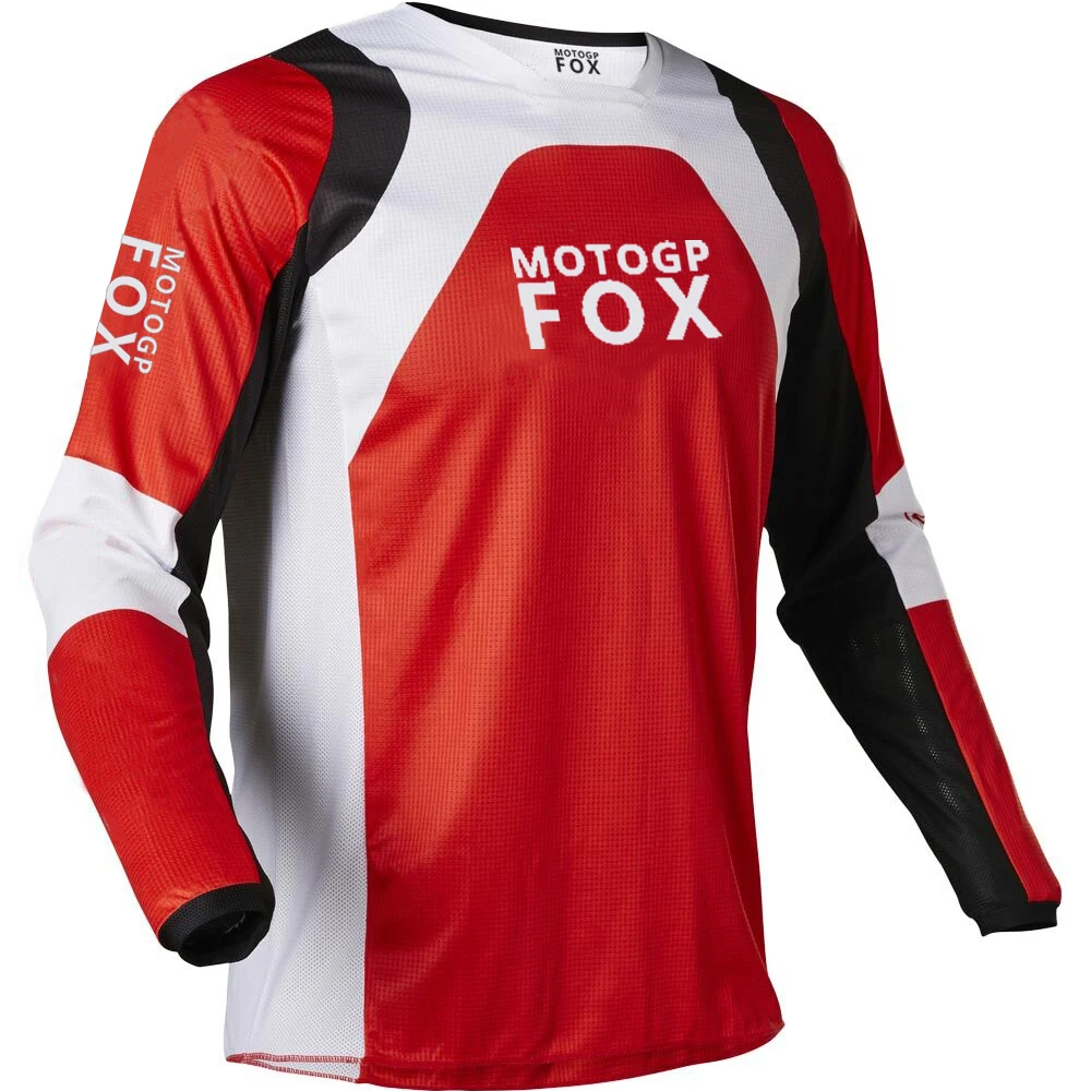 Hot Sales MotogpFox Race Falcon Jersey Street Moto Summer Long Sleeve Mountain Bicycle Offroad Racing T-shirt