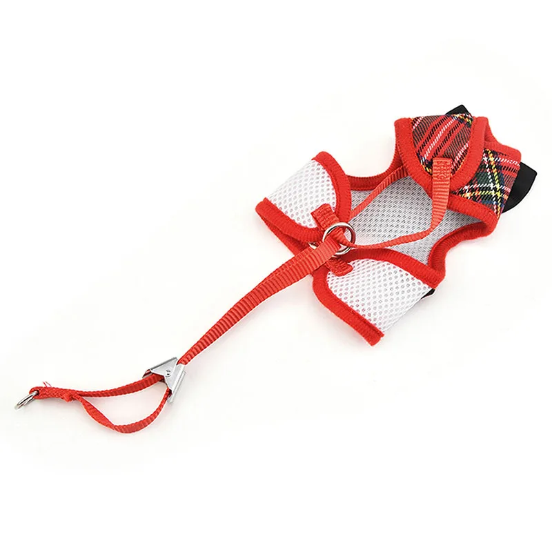 New arrival Pet Products Bow Tie Evening Dress Vest Bodice Traction Belt Nylon Dog Leash Collar Harness Sets