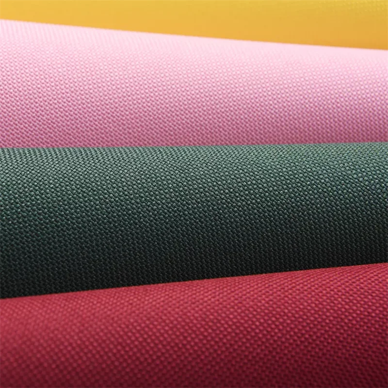 China Factory 600d Waterproof Oxford Fabric 100% Polyester Plain Dyeing With Pvc/pu Coating For Backpack Luggage/ Tent/ Canvas