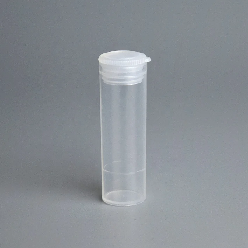 5ml Polypropylene Pharmacy Vials (Pill Containers) with snap cap, small sample vials