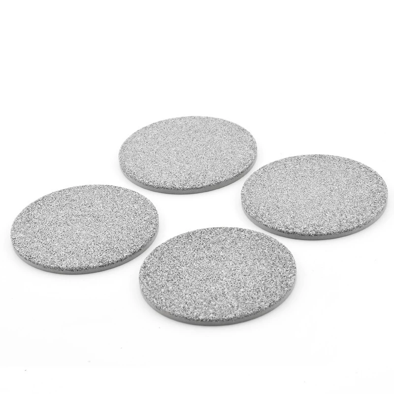 LUJIE Porous Sintered Titanium Plate Metal Powder Sintered Titanium Plate