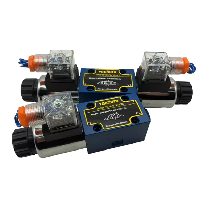 Hydraulic valve 4WE6J61B/CG24N12Z5L button solenoid valve