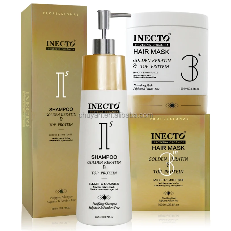 2023 Organic Natural Moroccan Argan Oil Essence INECTO Hair Serum Rich in VItamins Amino Acids Anti Hair Dryness