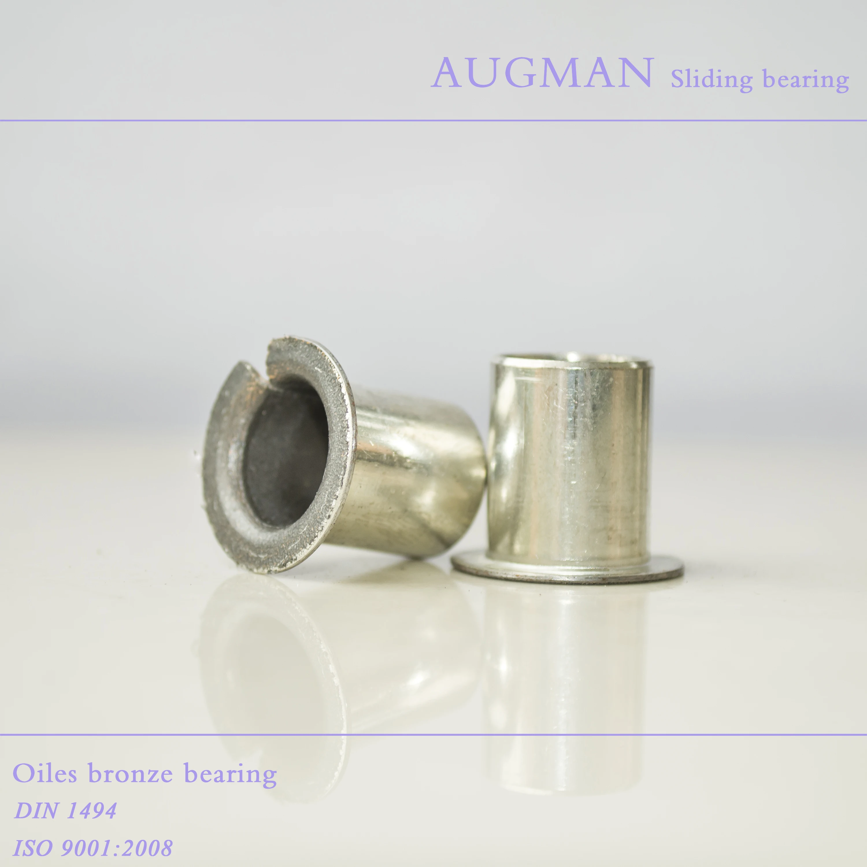 Self oil bearing, PTFE coated bushing bearing, bronze metal backing