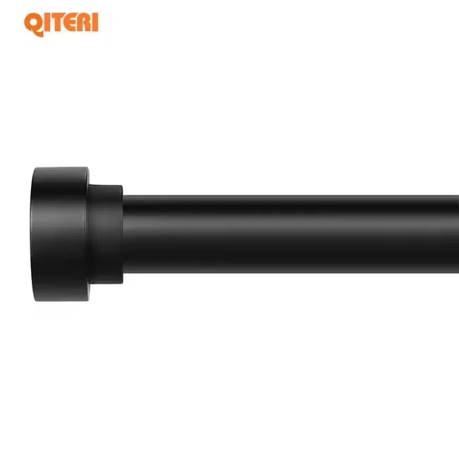 Modern style shower curtain rod stainless steel shower curtain rod set for bathroom decoration