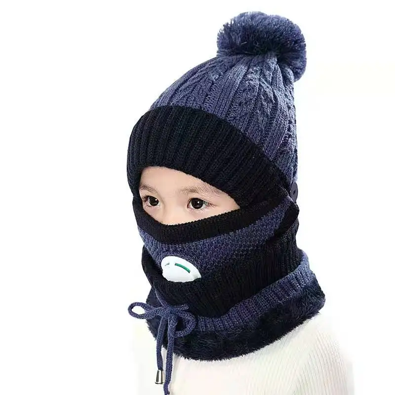 Ребенку 6 лет Beanie Шапочка, комплект одежды из 3-х предметов; Комплект из двух предметов тканые воротники декольте мачты Комплект шарф и шапка-ушанка из плюша шапочки зимние шапки