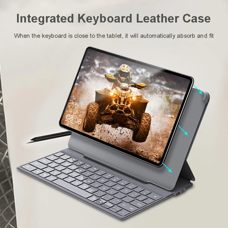 Laudtec Wireless Keyboard Smart Tablet Trackpad Keyboard Case For HUAWEI MatePad 11