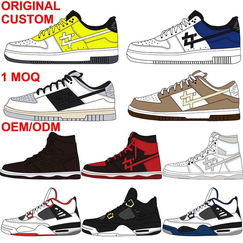 Men High Top s Chunky Sneakers Oem Shoes Basketball Top Grade Pg6 Oem Custom Sneaker Manufacturer Small Orders