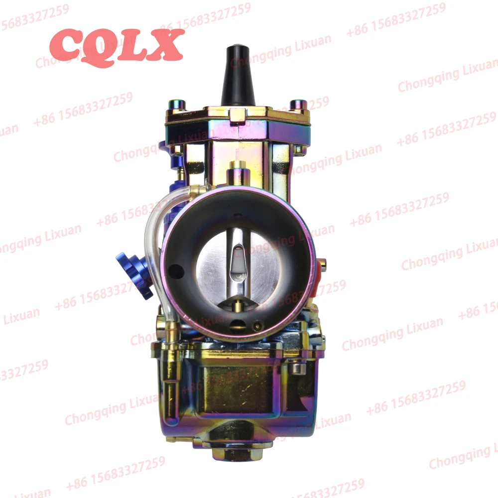 Pwk24 26 28 30 32 34mm Colorful Carburetor for Keihin PWK with Power Jet Universal carburetor 2/4Tiempos