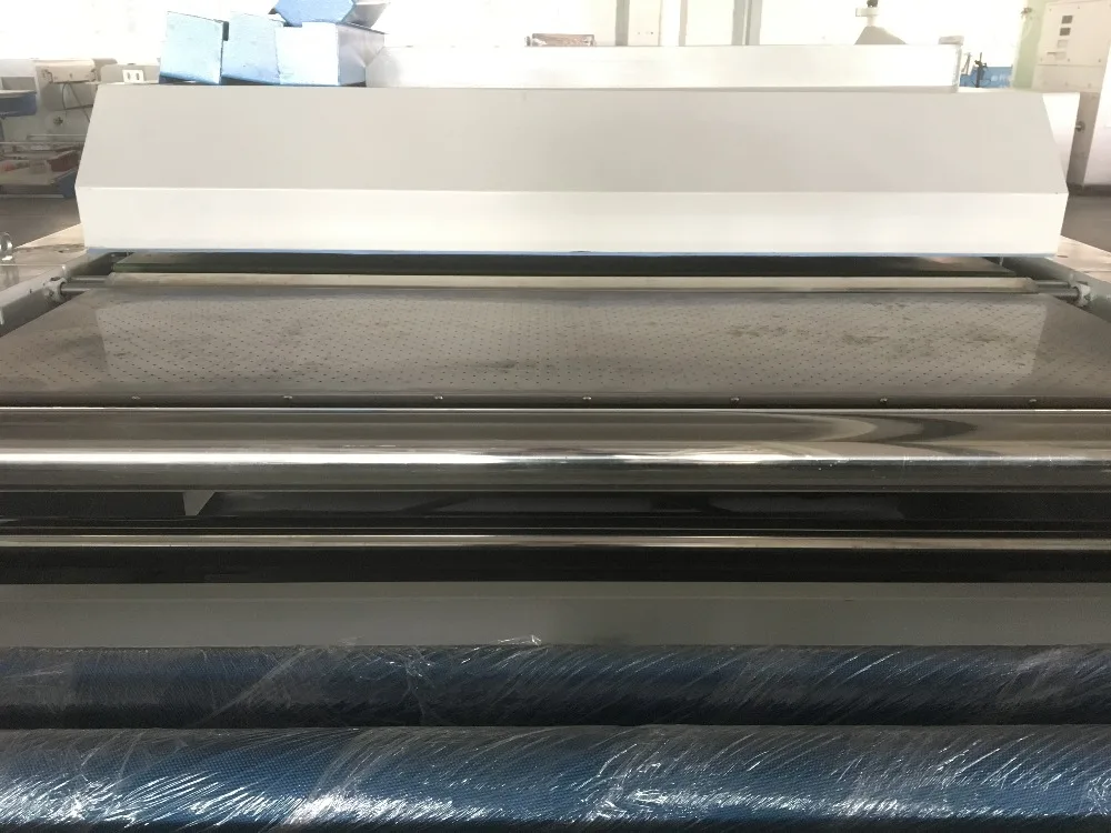 Fabric shrinking and forming machine in large size , Cowboy cloth sanforizing machine for textile and garment industry