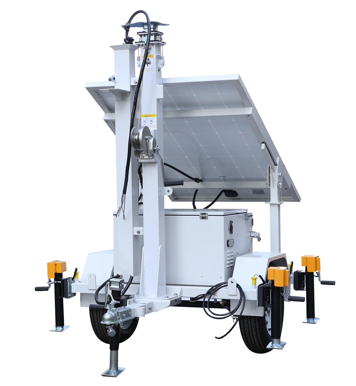 Solar Power Mobile portable  trailer