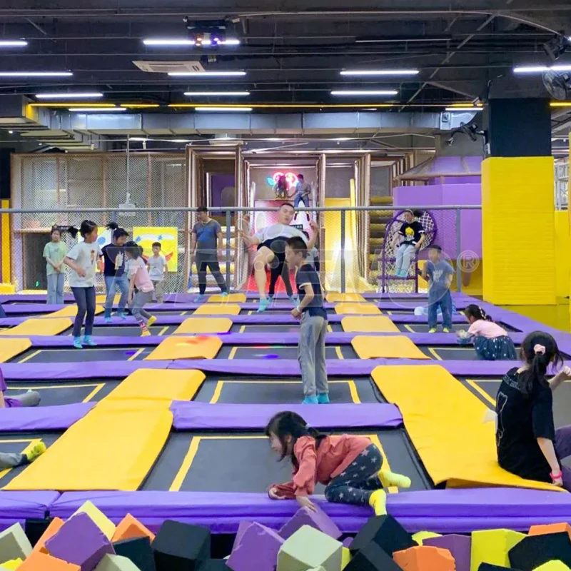 Hot Selling 14ft Professional Trampoline for Kids and Adults Durable Indoor Sports Equipment Unisex Polypropylene Material