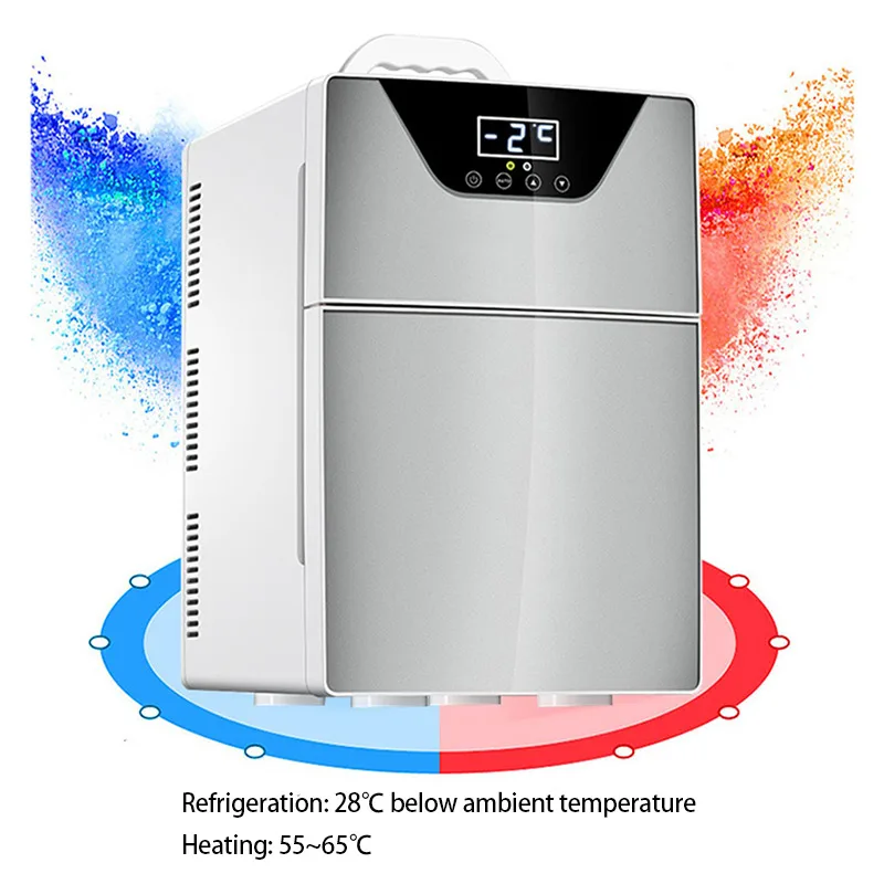 Fashion Portable Ultra Quiet Frigidaire Little Mini Fridge 22L Small Refrigerator Without Freezer for Offices Dorms Bedroom