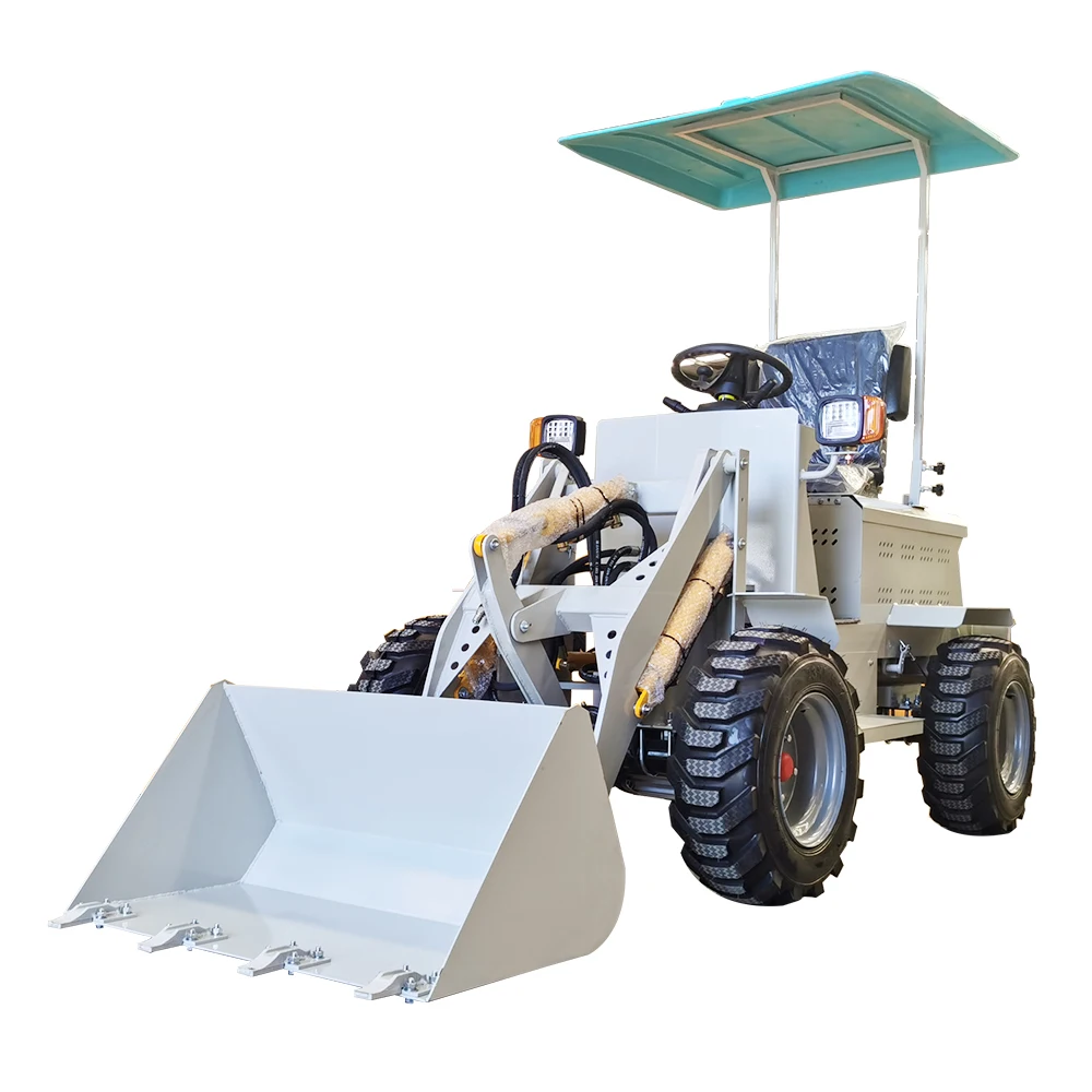 Cheap Price electric Mini wheel loaders lithium battery electric loader small electric wheel loader for sale