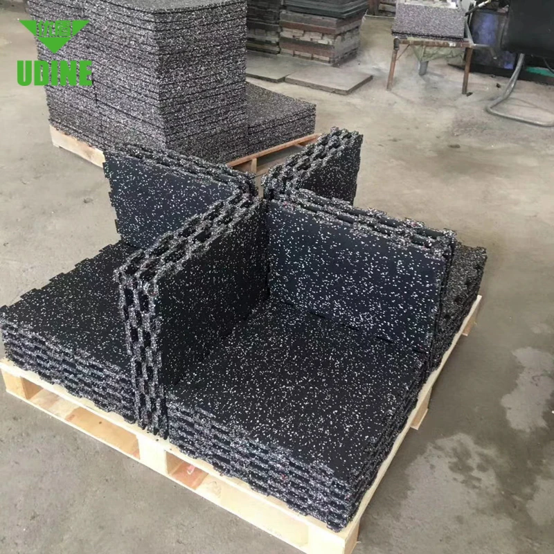 Wholesale Recycled Anti Slip Eco-Friendly Crossfit Fitness Gym Mats Playground EPDM Rubber Paver Mat Gym Flooring For Playground