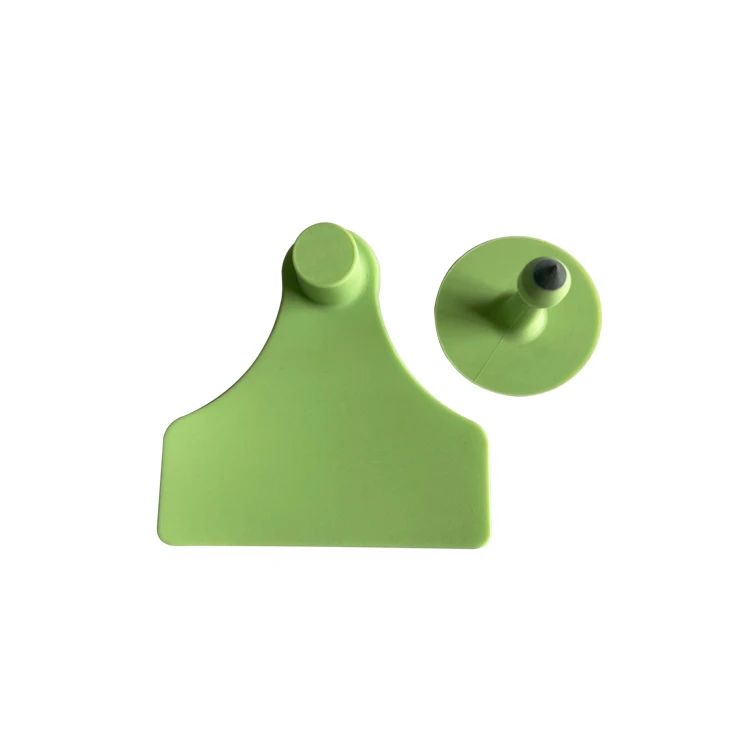 Tamperproof Pig Ear Tags TPU Goat Ear Tags 58*58mm Laser Printed