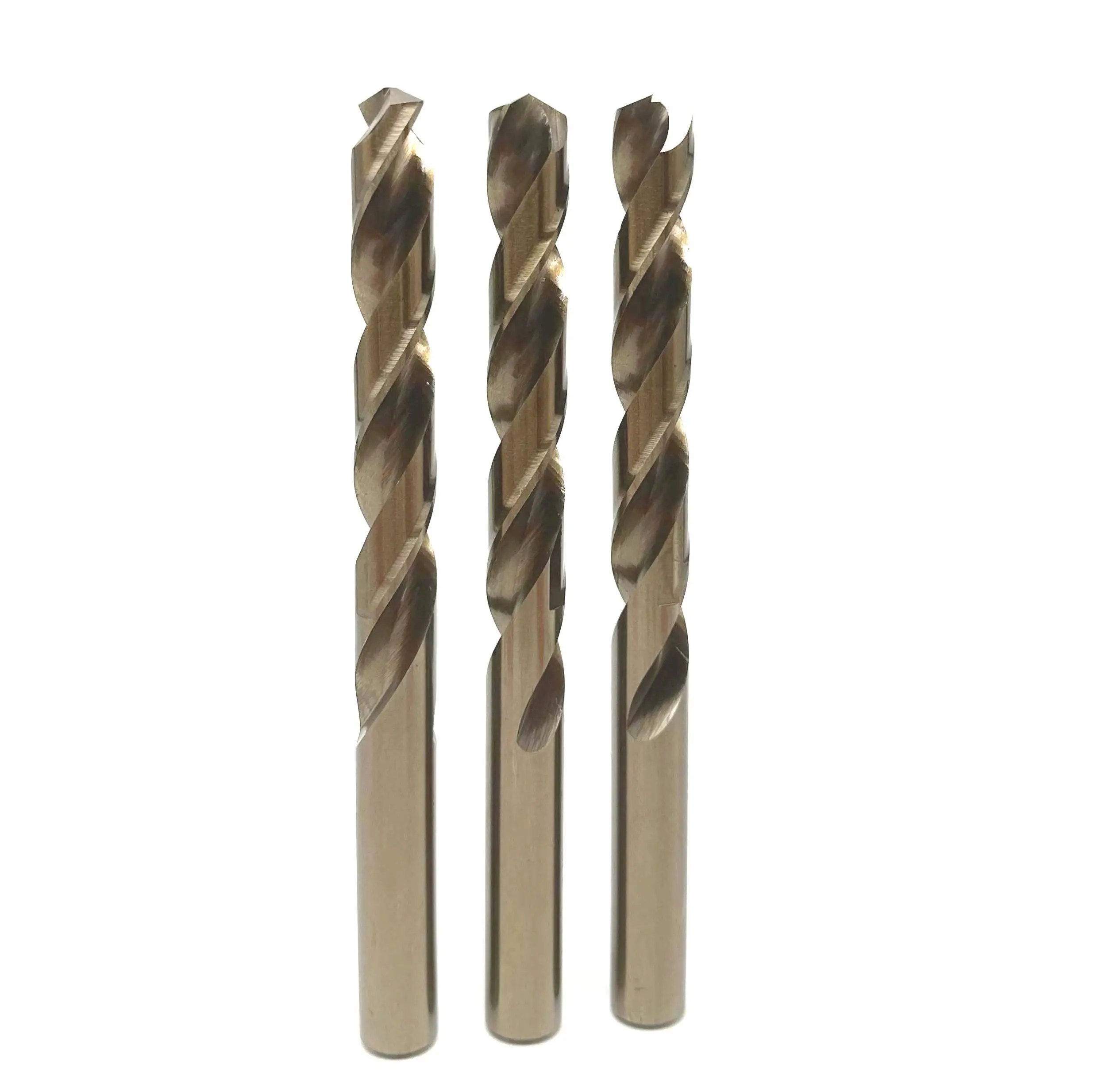 Drill Bits BOMI BMF-00 hot sale DIN338 HSS M35 M2 Cobalt Straight Shank Twist Drill Bit for hard Stainless Steel