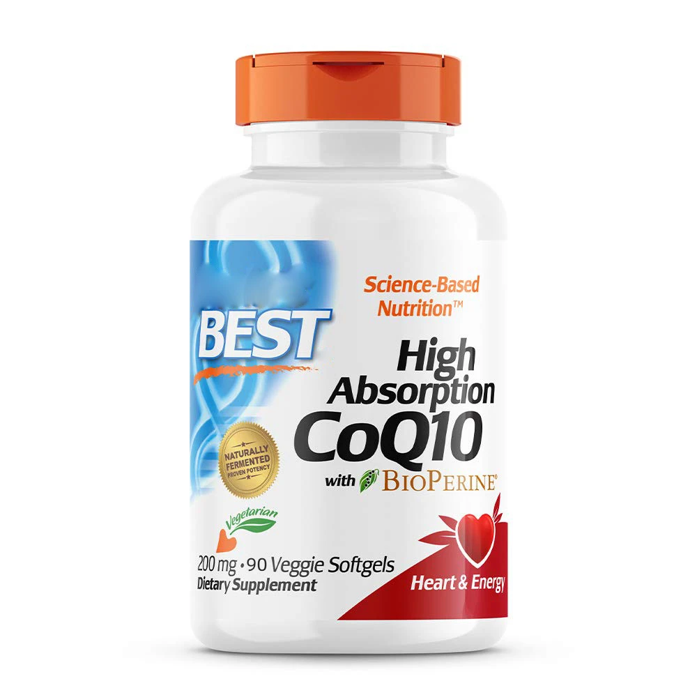 coq10 supplement CoQ10 Ubiquinol 200mg Capsules Softgels For Support Heart Health Natural Products