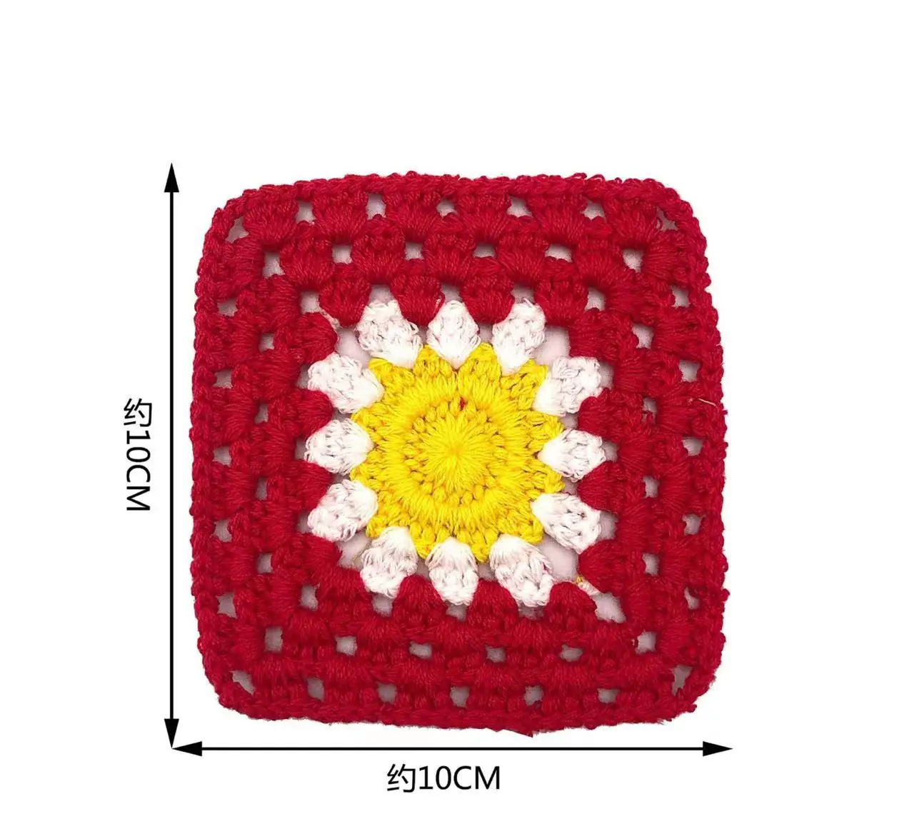 Crochet Round Lace Doily Machine Made Placemats for Kitchen Dining Room Party Dressers Dream Catcher Decoration (Beige)