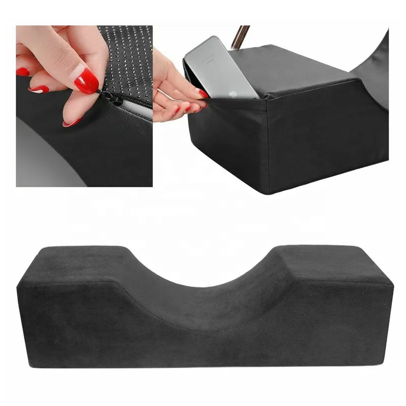 
luxury custom logo beauty eyelash extension ergonomic design eyelashes extension neck pillow 