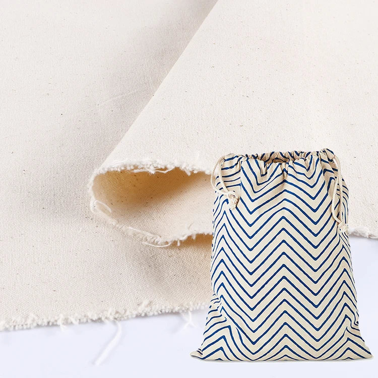 
Top quality wholesale 10A plain gray fabric cotton fabric for printed bag 