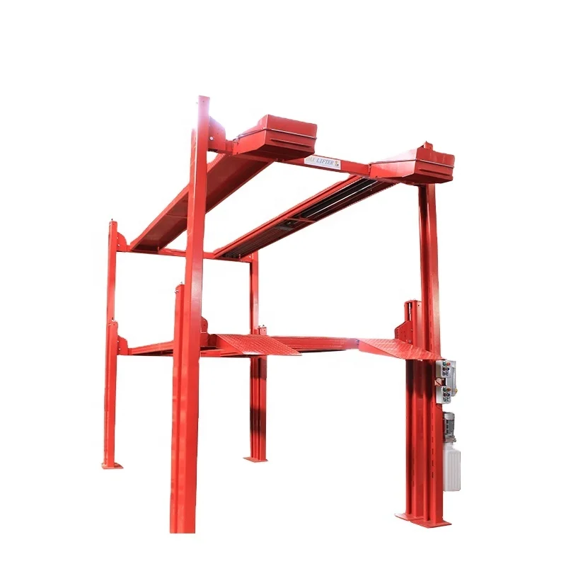 High Performance China Hydraulic Car Triple Stacker Parking Lift